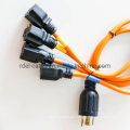 Denmark Danish Extension Cord Sockets Rubber Cables